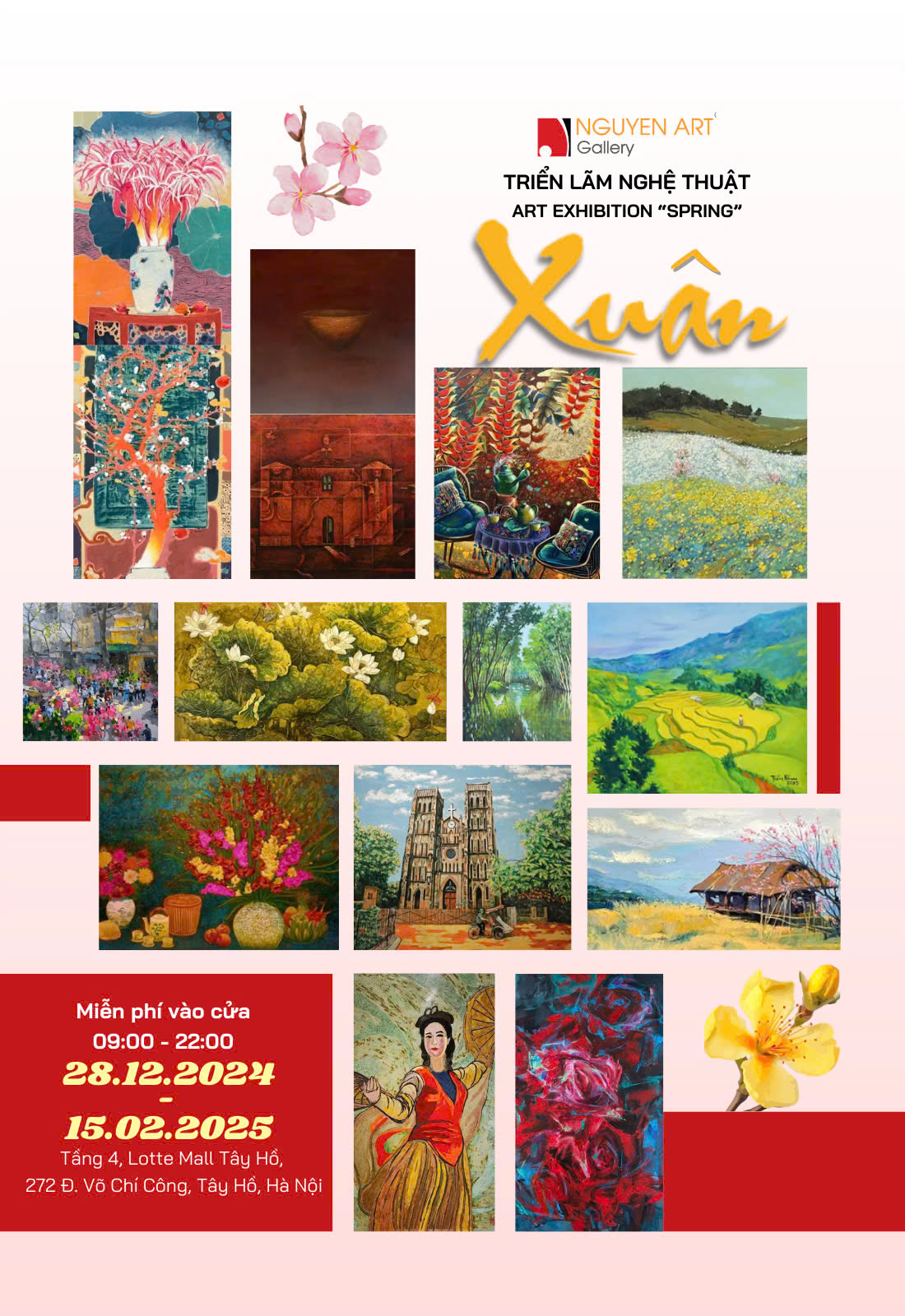 Triển Lãm Tranh Nghệ Thuật Xuân Nguyen Art Gallery